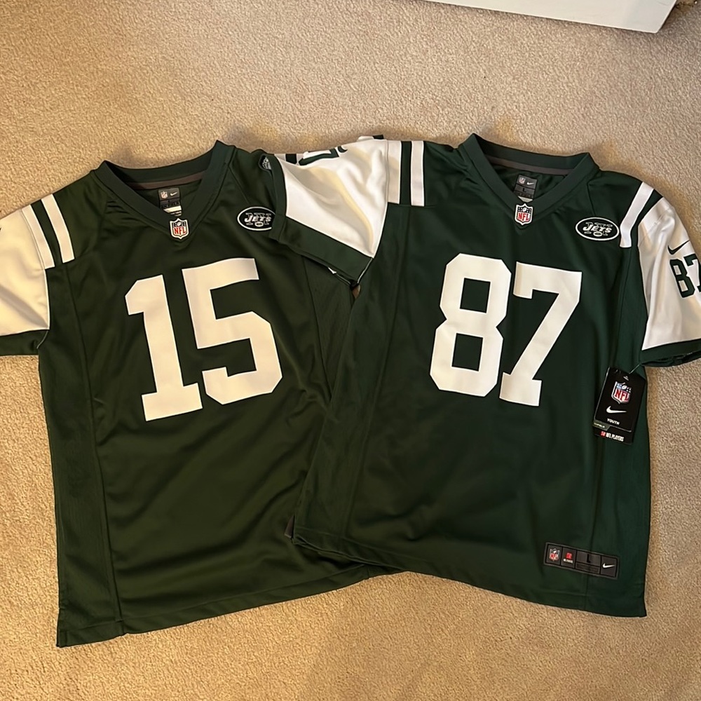 *SOLD* 2 brand new Jets Jerseys